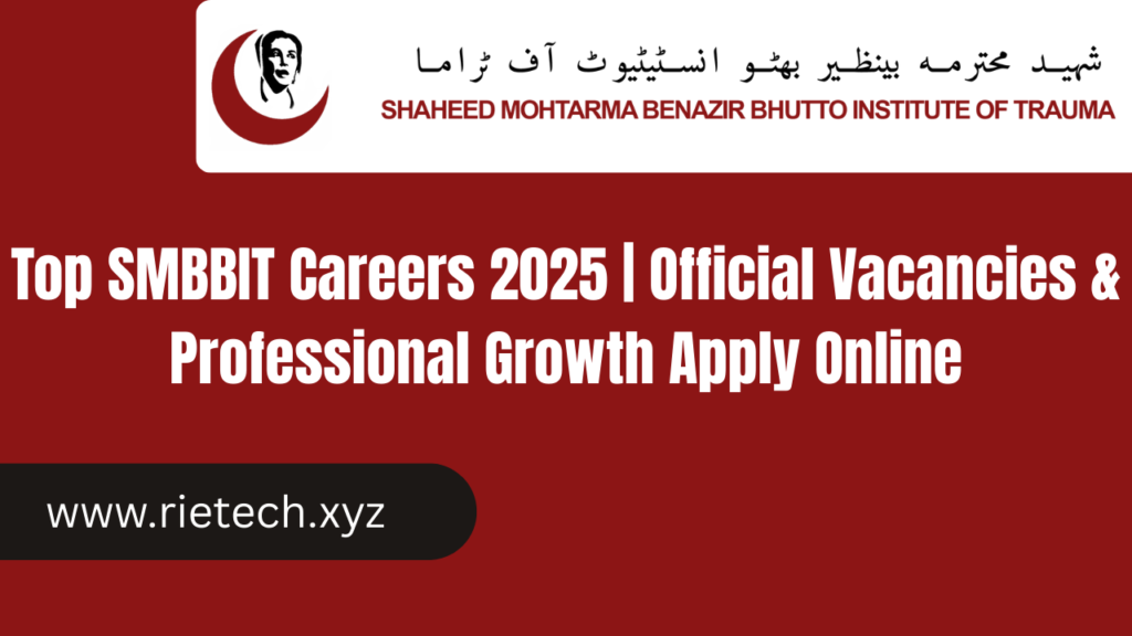 Top SMBBIT Careers 2025 | Official Vacancies & Professional Growth Apply Online